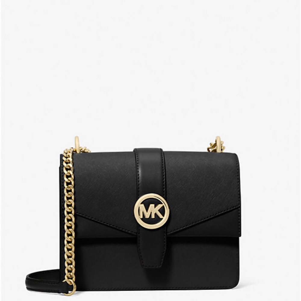 NWT Michael Kors Greenwich Small Saffiano Leather Crossbody Bag